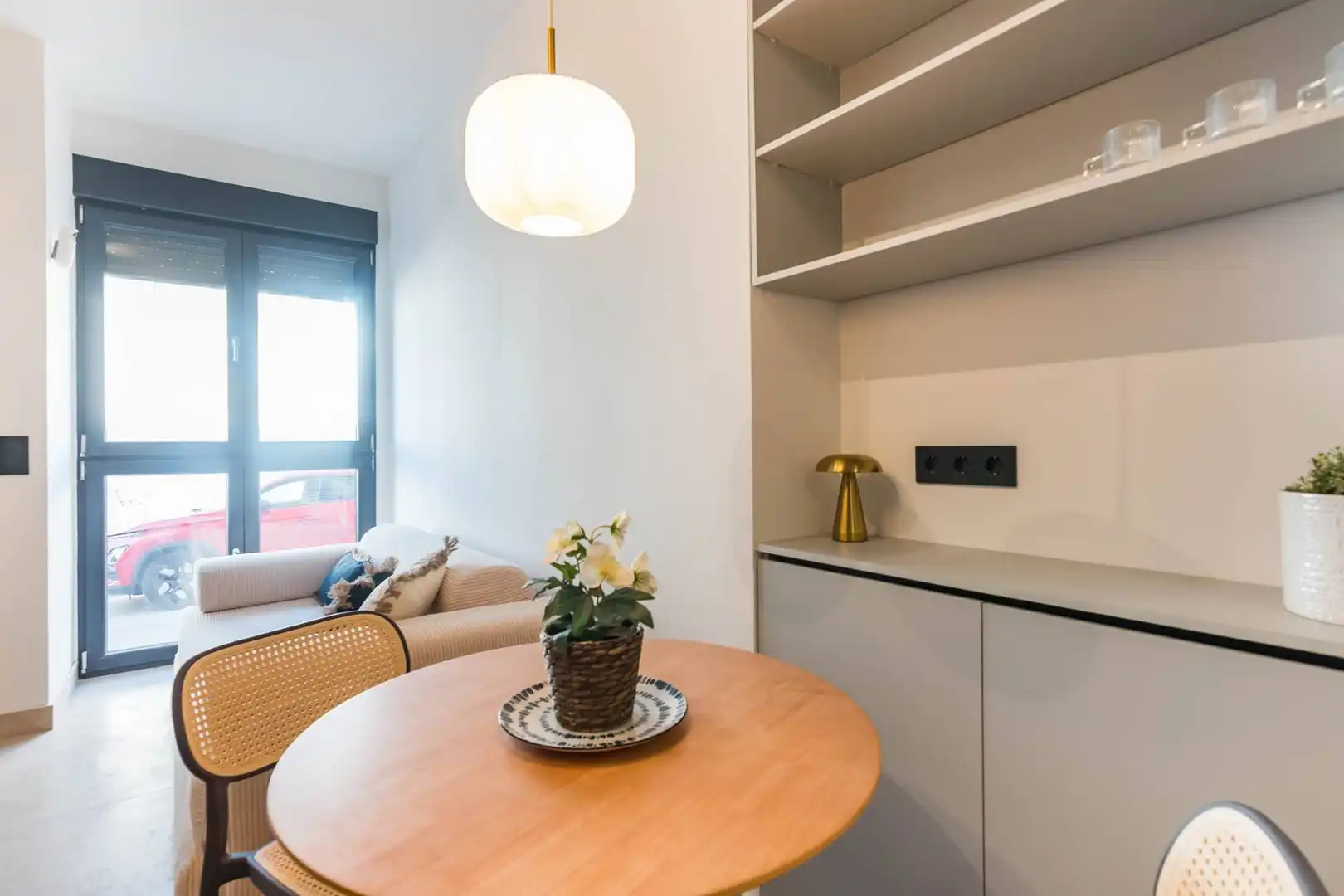 Sala de estar de Apartamento en venta en Murcia con Aire acondicionado y Calefacción