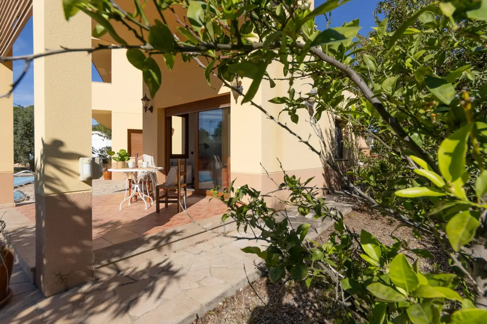 Jardí de Casa o xalet en venda en Mont-roig del Camp amb Calefacció, Jardí privat i Terrassa