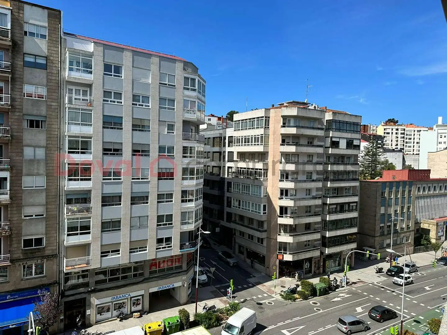 Exterior view of Flat for rent in Vigo   with Heating, Parquet flooring and Terrace