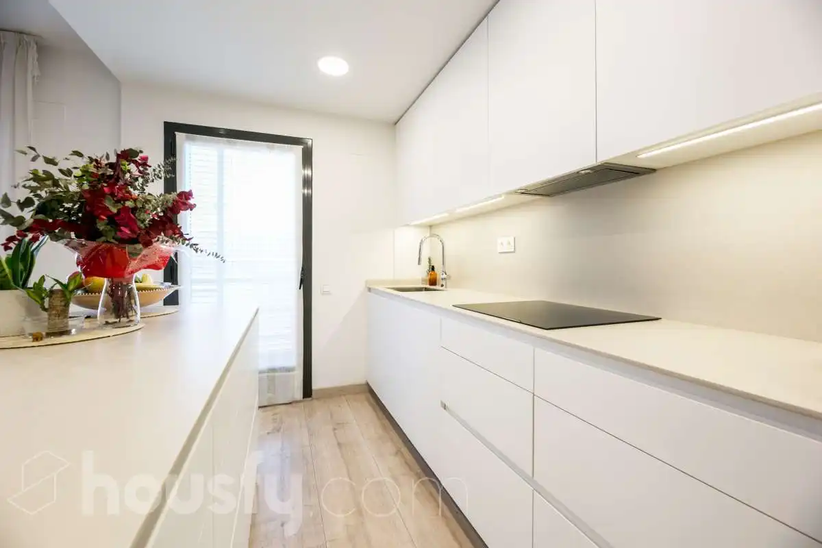 Kitchen of Attic for sale in Sant Joan Despí  with Air Conditioner, Heating and Parquet flooring