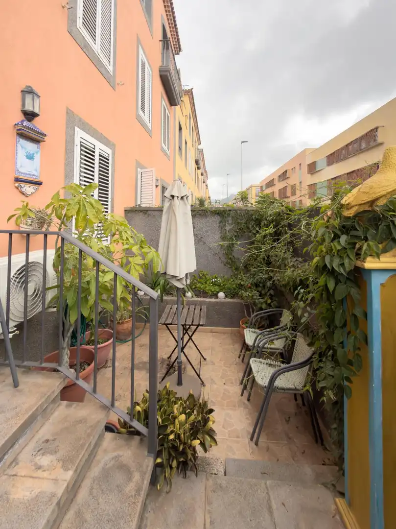 Terrasse von Erdgeschoss zum Verkauf in San Cristóbal de la Laguna mit Klimaanlage und Terrasse