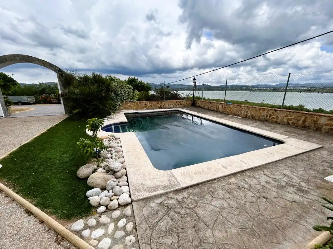 Piscina de Casa o xalet en venda en Sempere amb Aire condicionat, Jardí privat i Terrassa