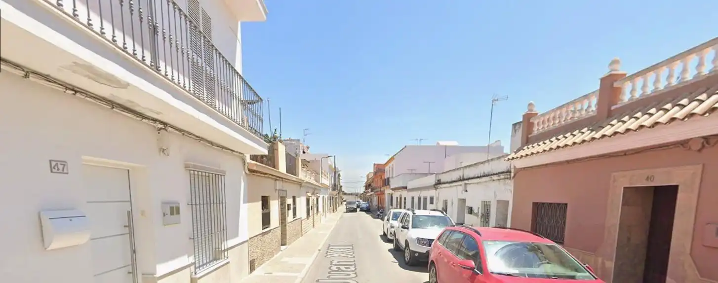 Vista exterior de Pis en venda en El Cuervo de Sevilla