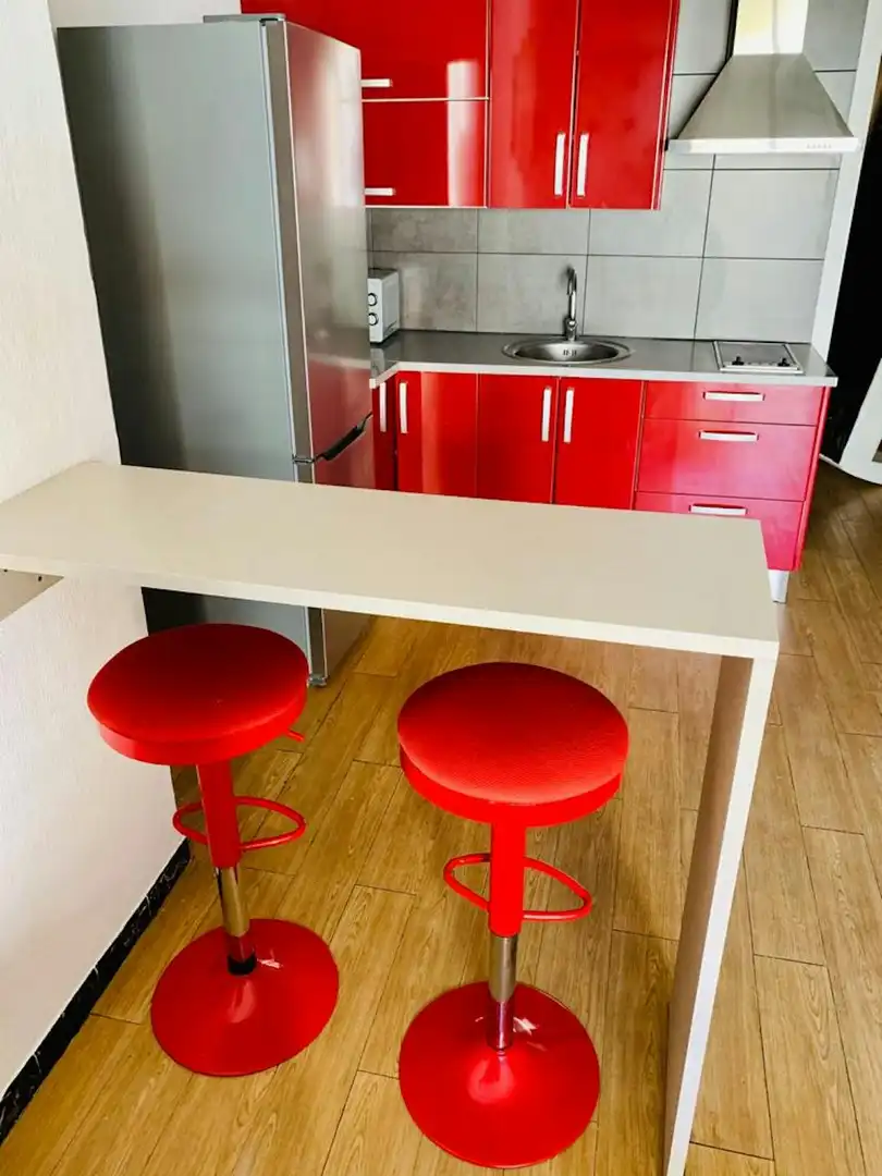 Kitchen of Flat for share in Sevilla  with Air Conditioner, Furnished and Washing machine