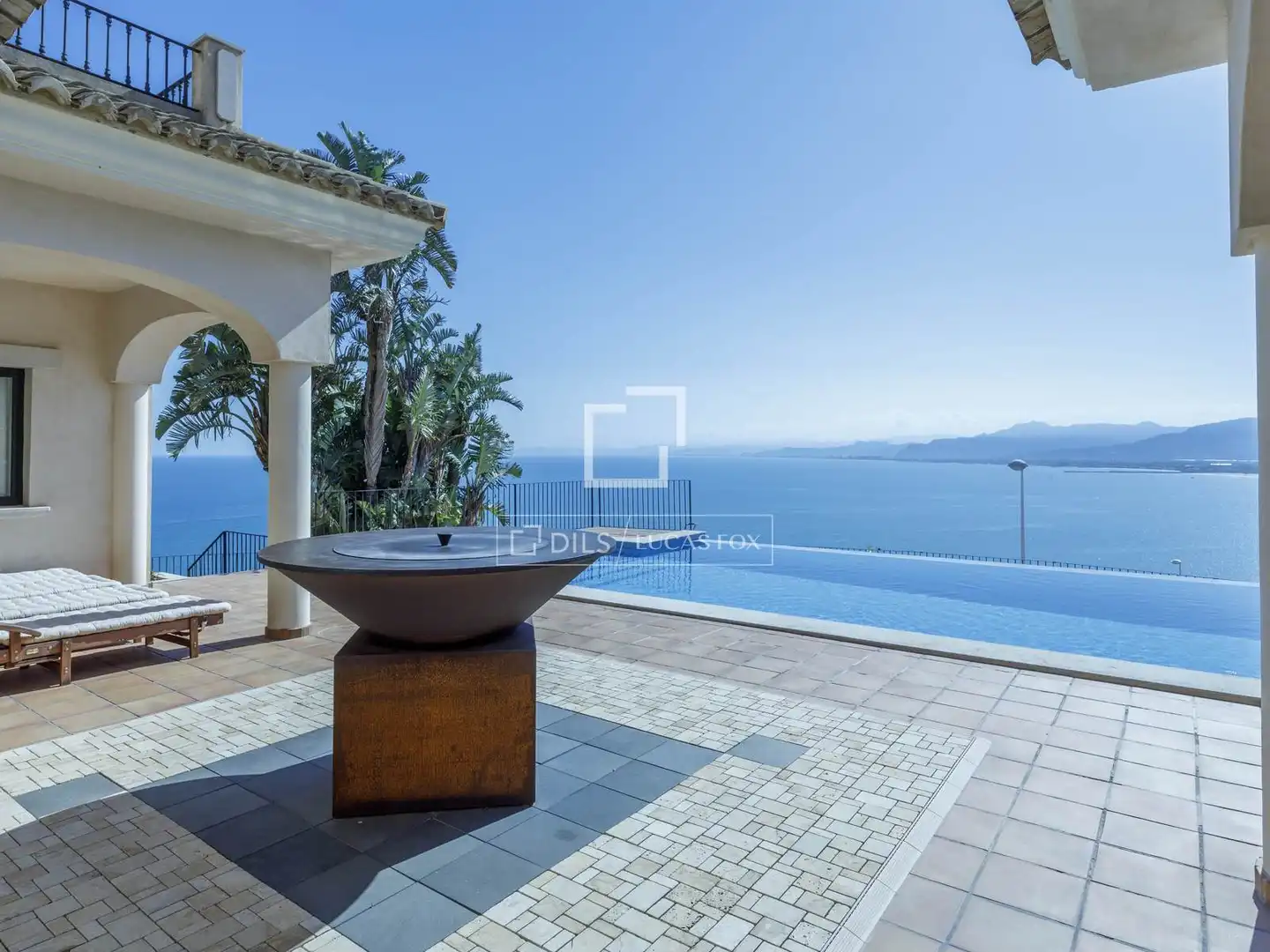 Vista exterior de Casa o chalet en venta en Cullera con Aire acondicionado, Jardín privado y Piscina