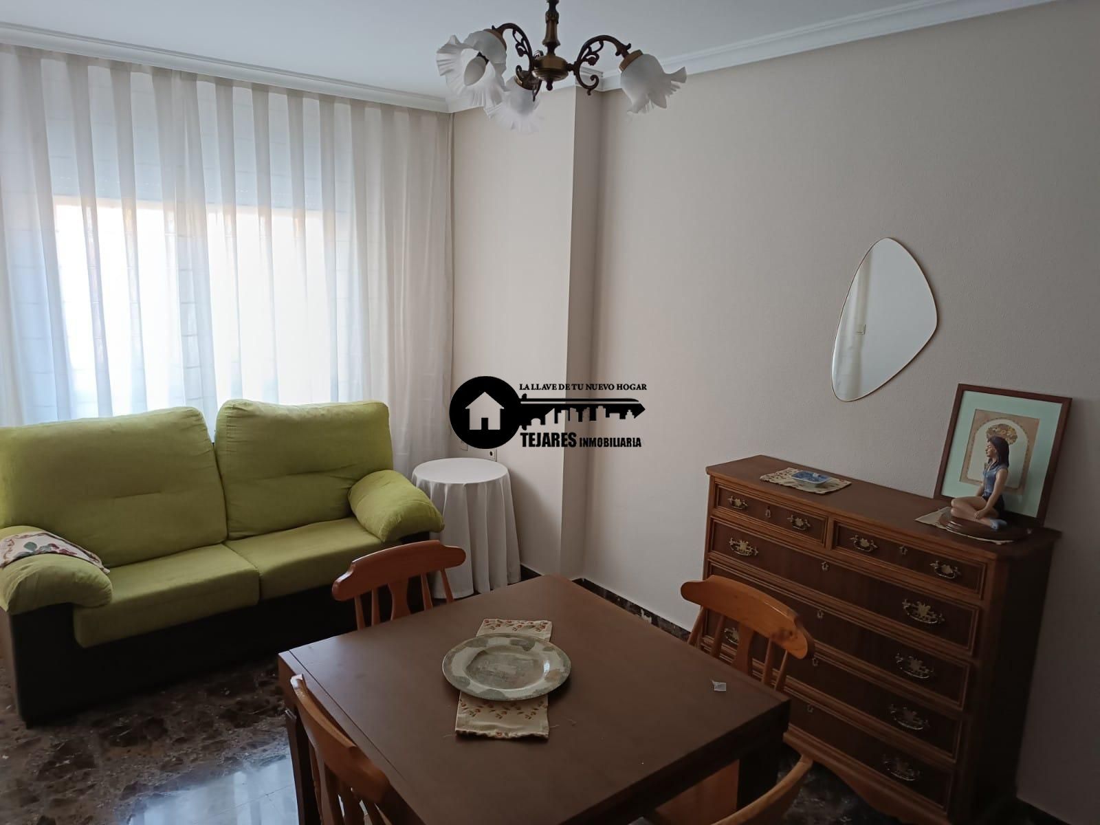 Living room of Flat to rent in  Albacete Capital  with Heating, Furnished and Balcony