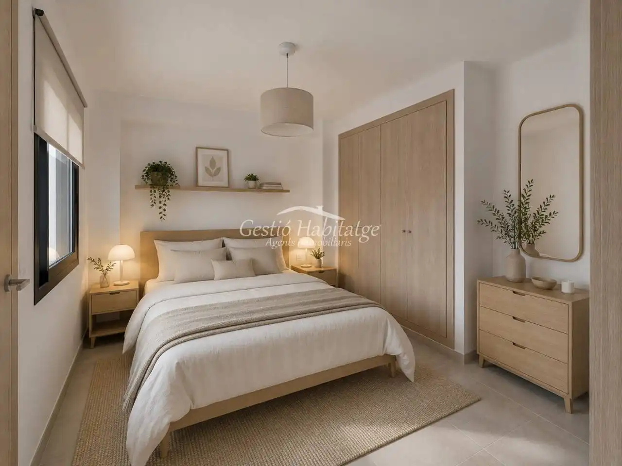 Bedroom of Flat for sale in Les Franqueses del Vallès  with Air Conditioner, Heating and Balcony
