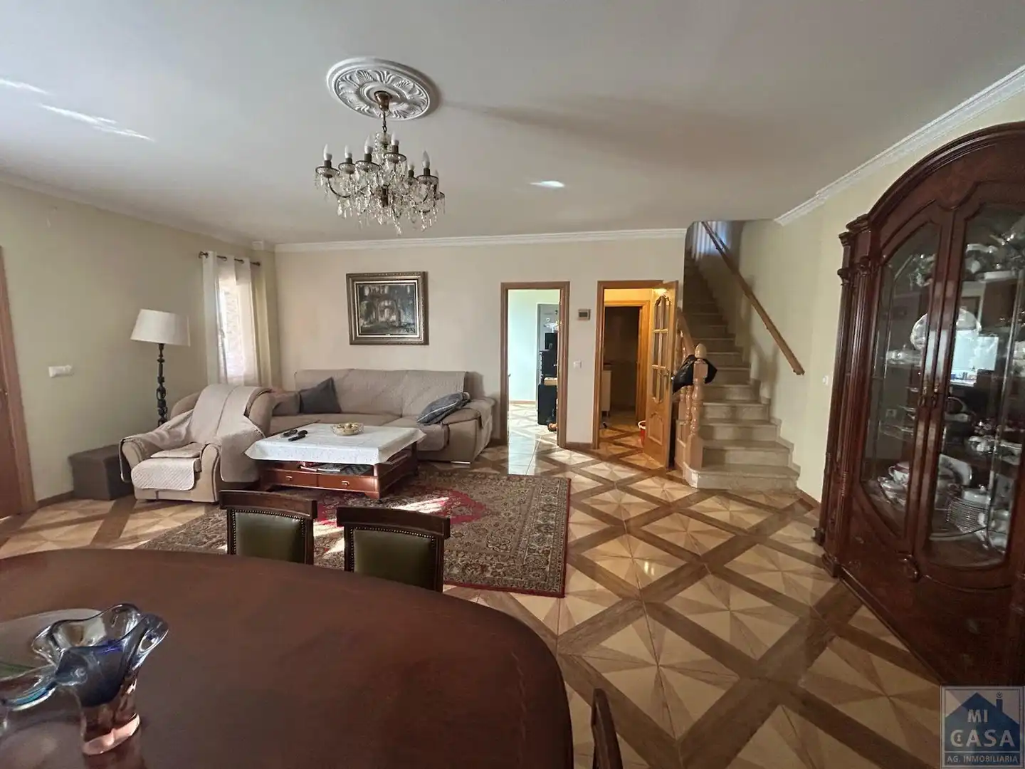 Sala de estar de Casa o chalet en venta en Alange con Aire acondicionado, Calefacción y Terraza