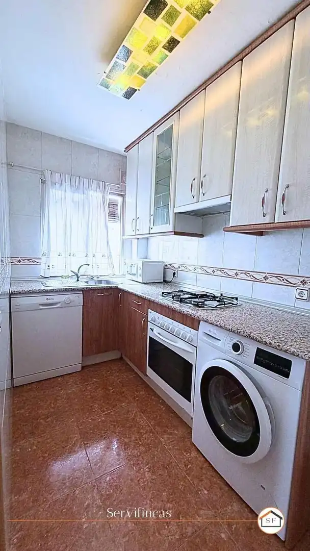 Kitchen of Flat for sale in Madrid  with Air Conditioner, Heating and Parquet flooring