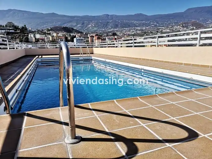 Schwimmbecken von Wohnung zur Miete in Puerto de la Cruz mit Terrasse, Möbliert und Waschmaschine