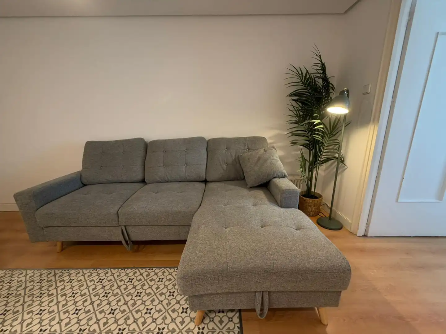 Living room of Flat for share in Madrid  with Heating, Furnished and Washing machine