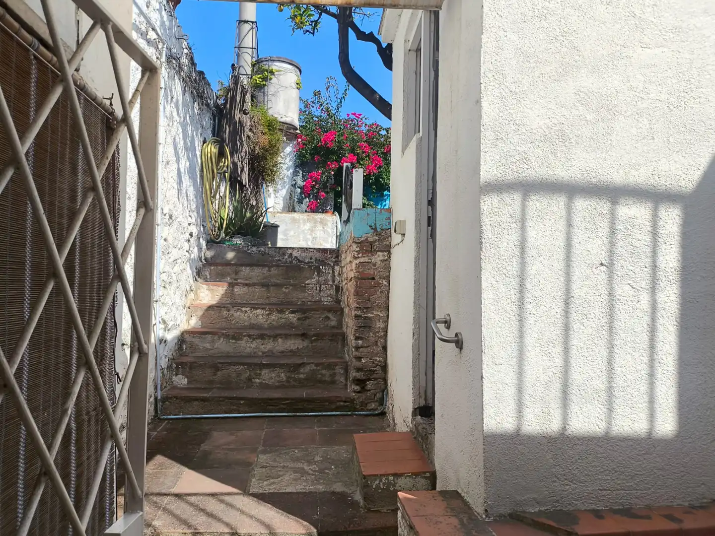 Terraza de Casa adosada en venta en Caldes d'Estrac con Calefacción, Parquet y Amueblado