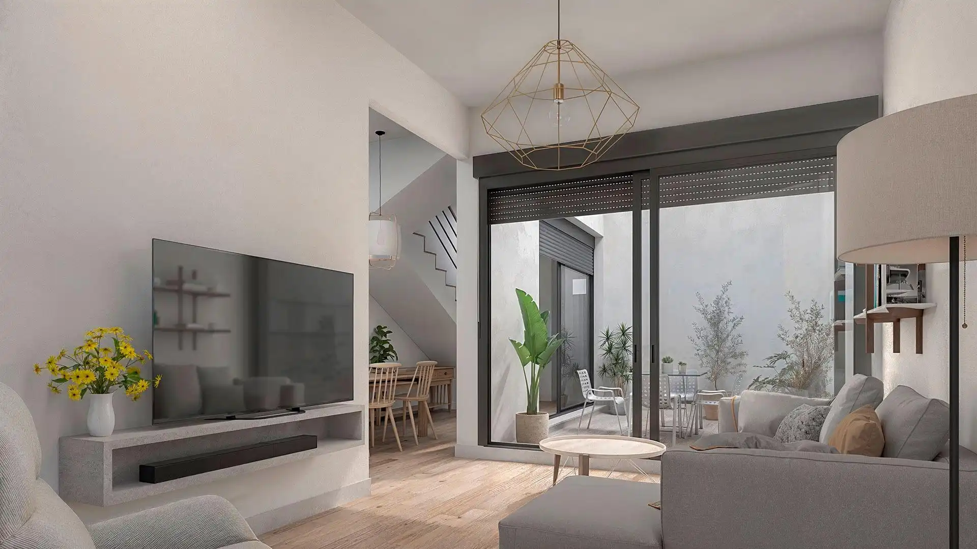 Living room of Detached homes for sale in Córdoba  with Terrace and Swimming Pool