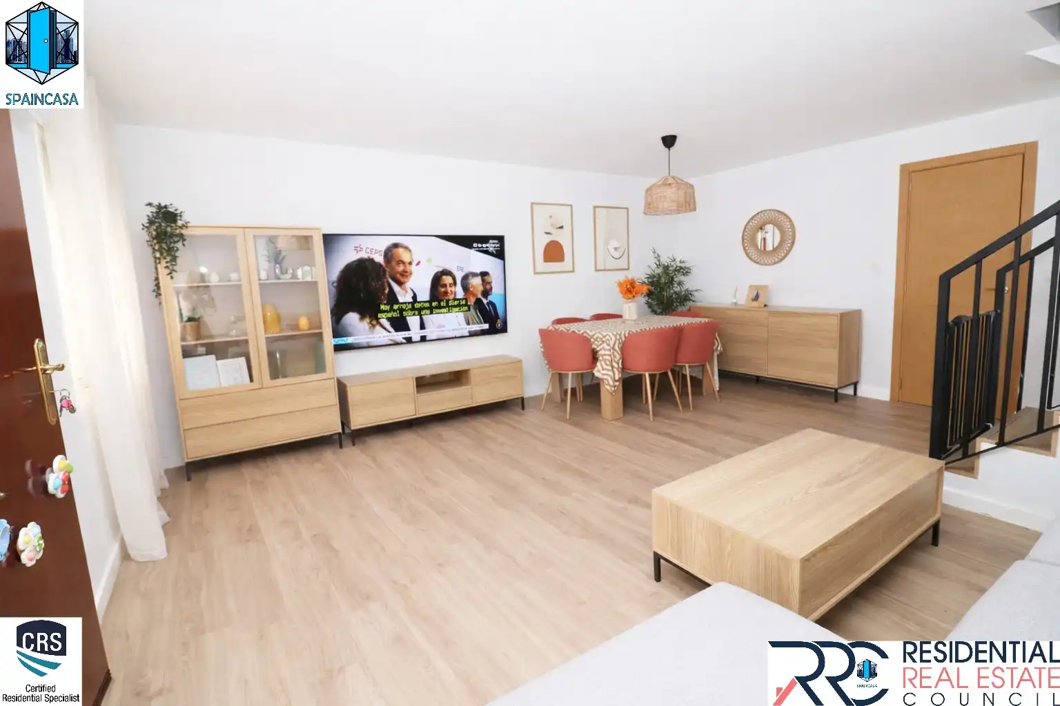 Sala de estar de Casa o chalet en venta en Aljaraque con Aire acondicionado, Calefacción y Terraza