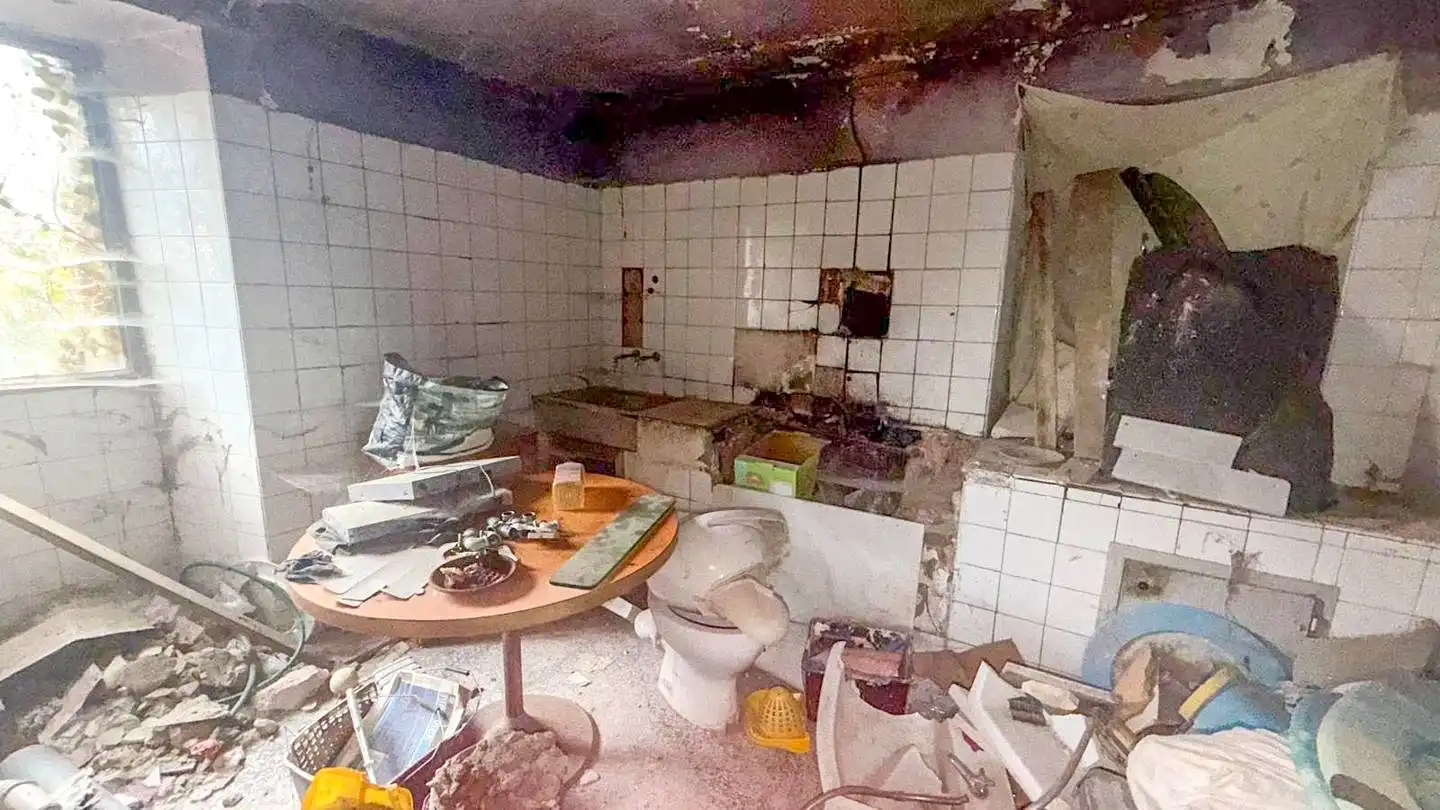 Cocina de Casa o chalet en venta en Lapoblación, Navarra