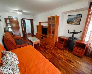 Sala d'estar de Pis de lloguer en Vigo  amb Parquet, Traster i Moblat