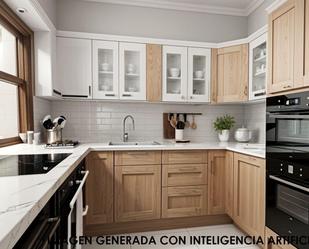 Kitchen of Flat for sale in Mislata  with Terrace and Balcony