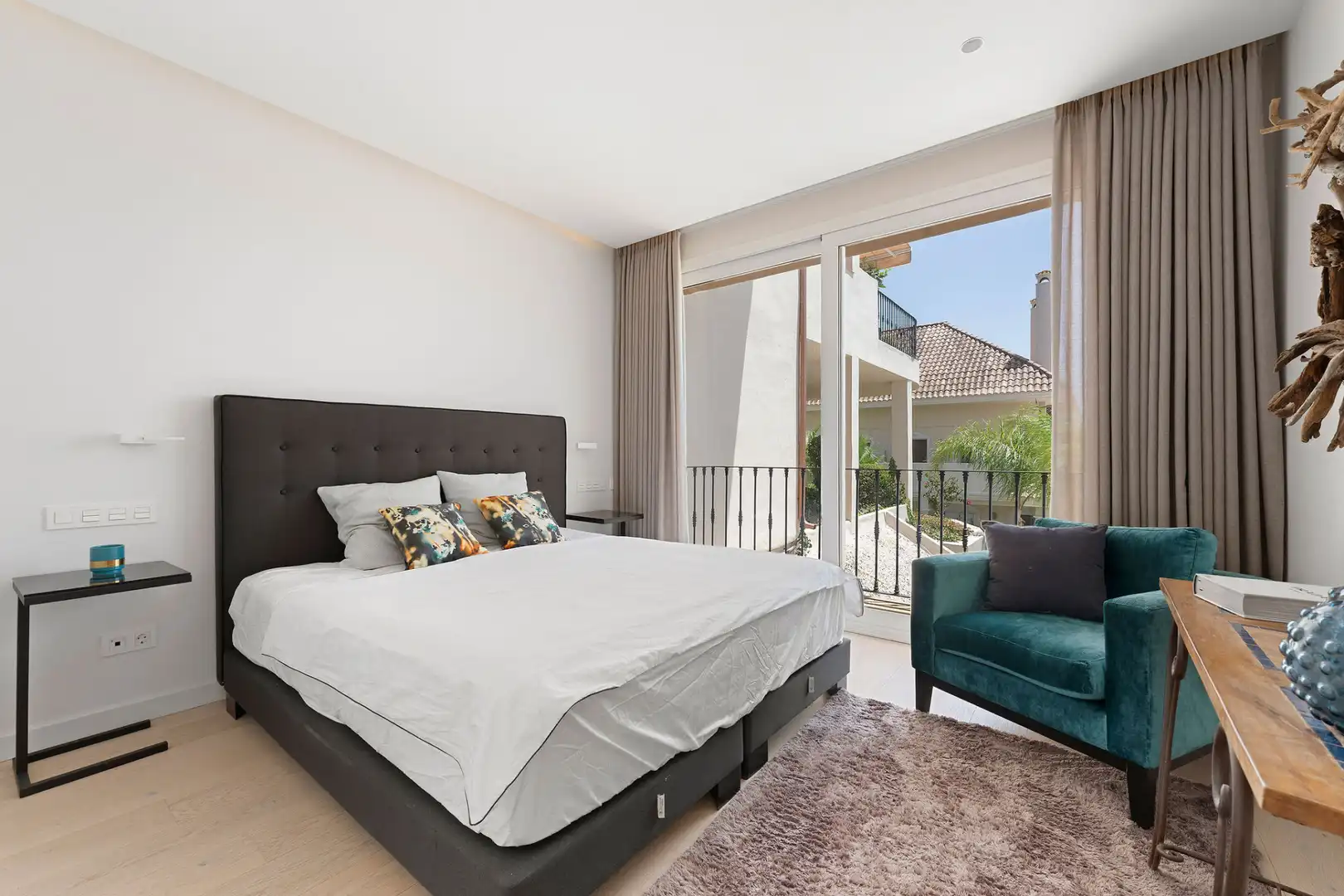 Bedroom of Duplexes for sale in Marbella  with Air Conditioner, Private garden and Terrace