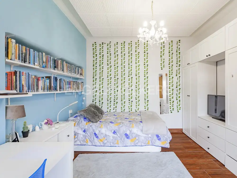 Schlafzimmer von Dachboden zum Verkauf in Barcelona mit Klimaanlage, Heizung und Terrasse