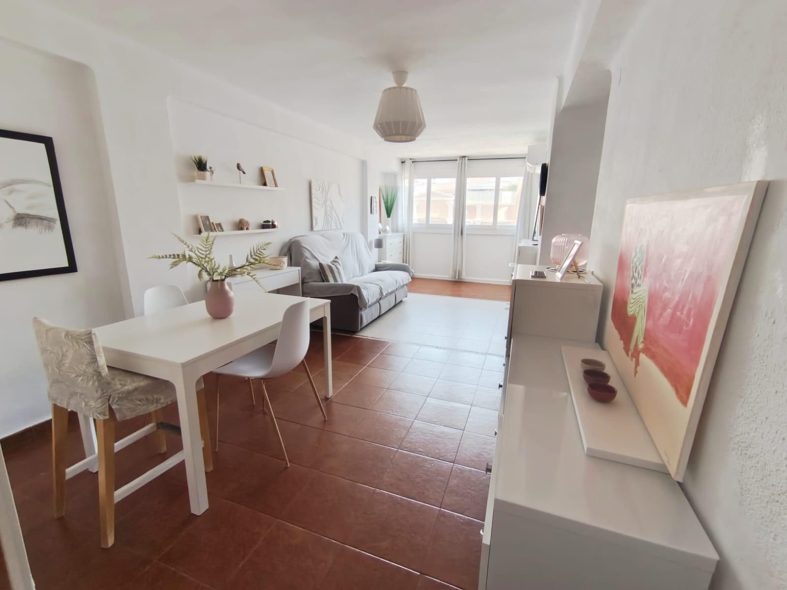 Sala d'estar de Pis en venda en Málaga Capital amb Aire condicionat i Terrassa