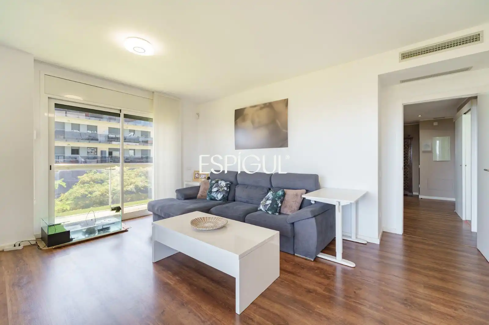 Living room of Flat for sale in Mataró  with Air Conditioner, Heating and Terrace