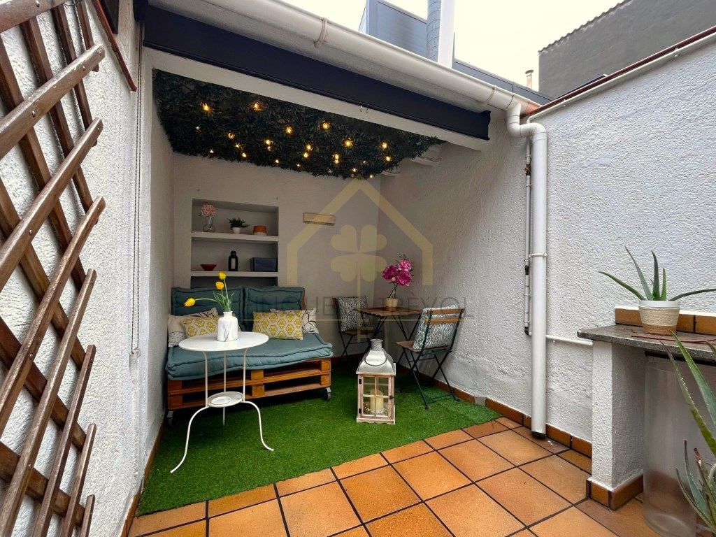 Terrace of Single-family semi-detached for sale in Santa Maria de Palautordera