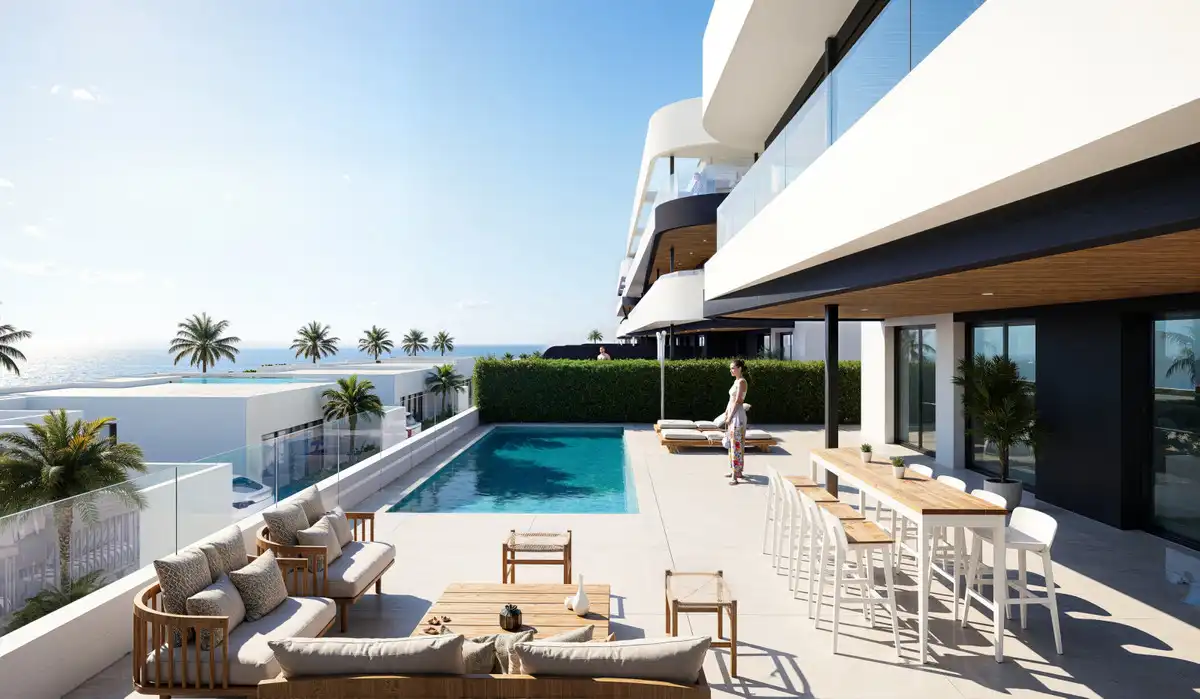 Terrassa de Apartament en venda en Los Alcázares