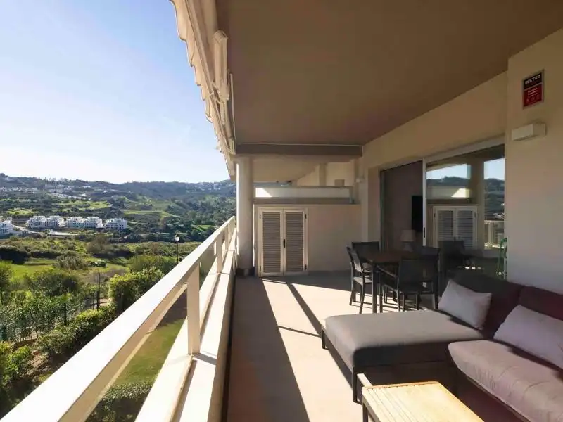 Terrace of Flat for sale in Mijas  with Air Conditioner, Heating and Private garden