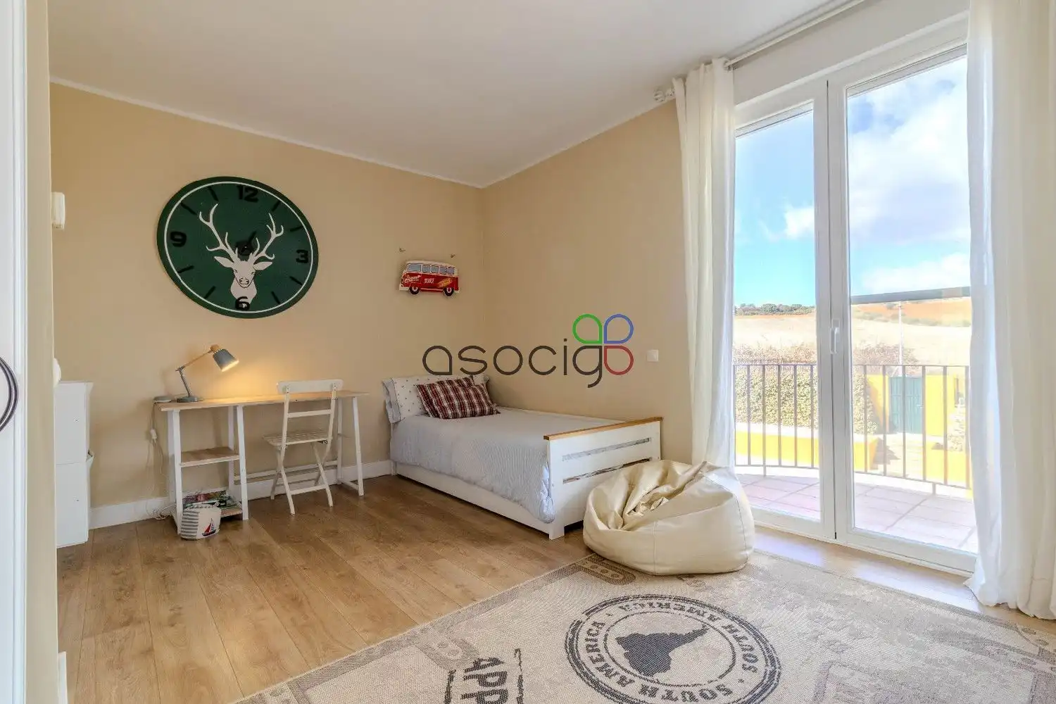 Bedroom of Houses for sale in Cabanillas del Campo  with Air Conditioner, Heating and Storage room