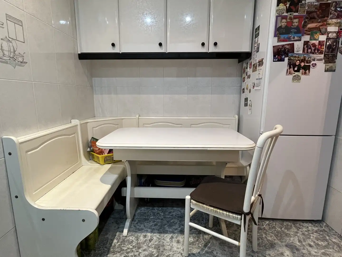 Kitchen of Flat for sale in Cornellà de Llobregat  with Heating and Swimming Pool