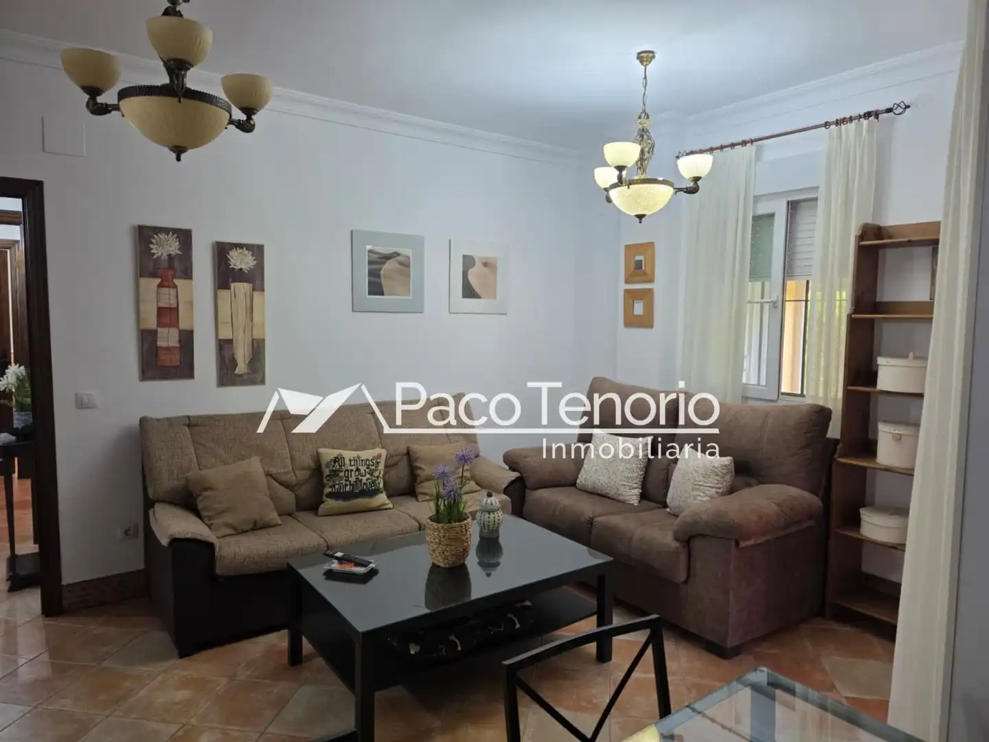 Wohnzimmer von Wohnung zum Verkauf in Islantilla mit Privatgarten, Terrasse und Abstellraum