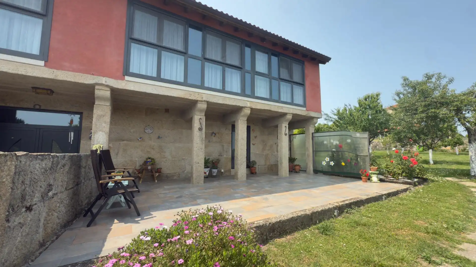 Vista exterior de Finca rústica en venta en Maside con Calefacción, Jardín privado y Terraza