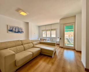 Living room of Apartment to rent in Palamós  with Heating, Terrace and Furnished
