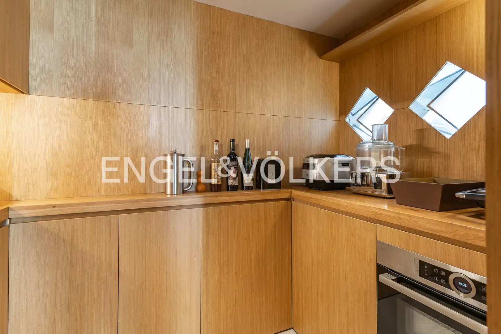 Kitchen of Houses for rent in Barcelona  with Air Conditioner, Heating and Private garden