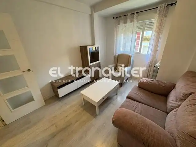 Living room of Flat for rent in Madrid  with Terrace and Furnished