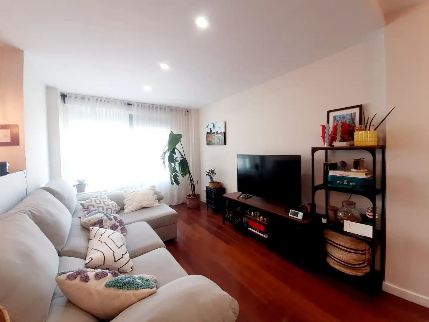 Living room of Flat for sale in Archena  with Air Conditioner, Heating and Parquet flooring