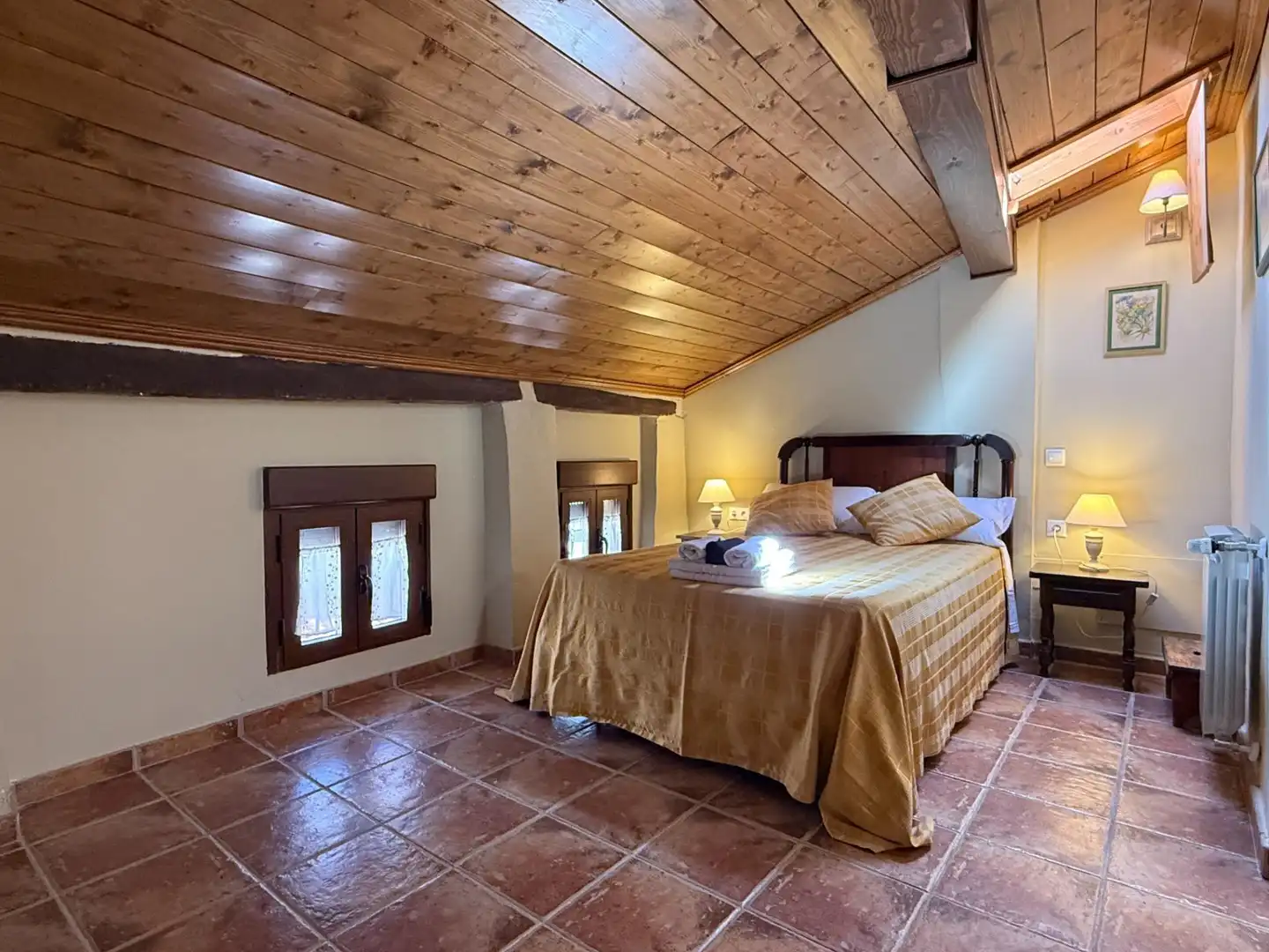 Habitación de Finca rústica en venta en Auñón con Terraza, Amueblado y Balcón