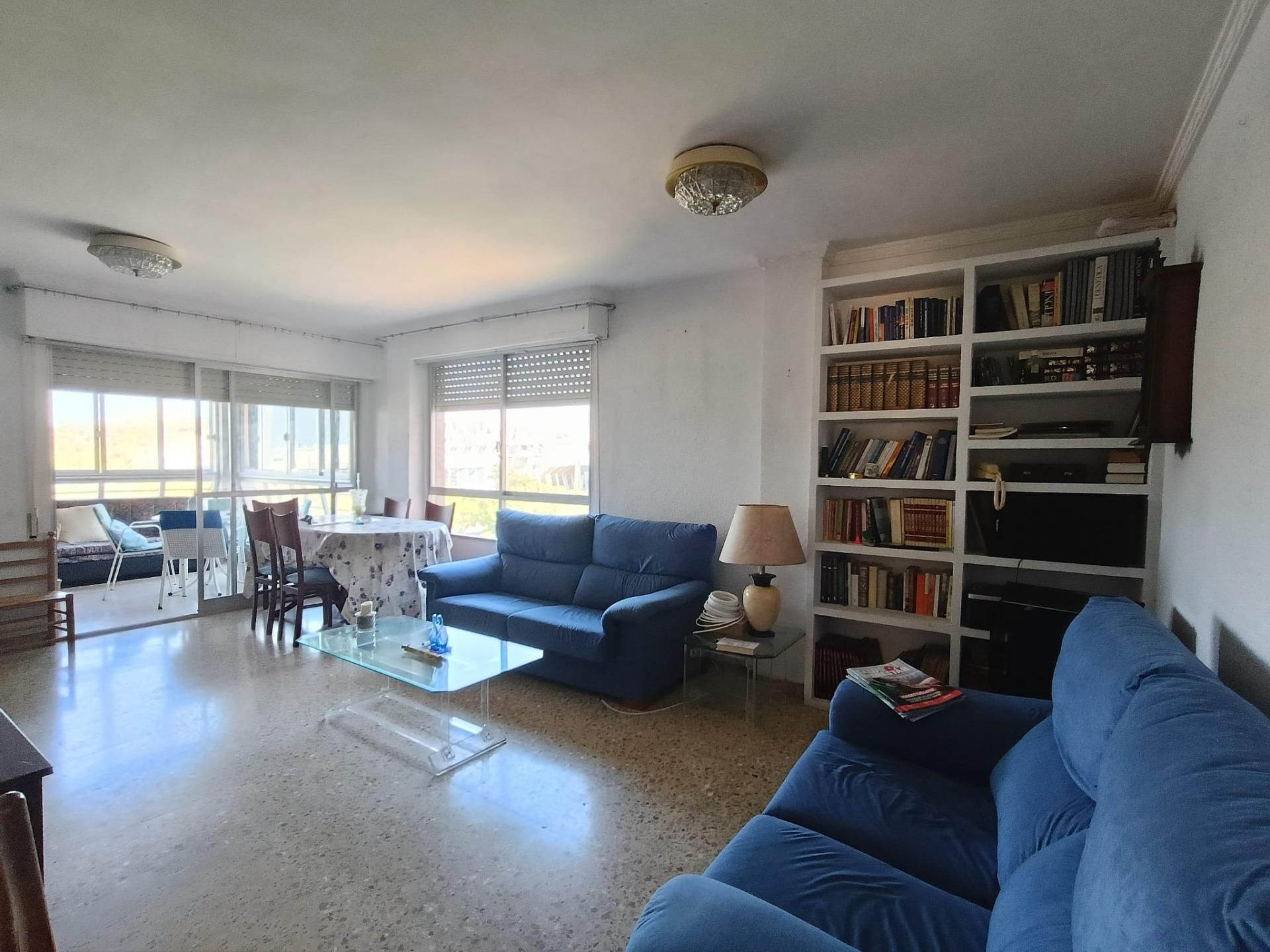 Living room of Flat for sale in Alicante / Alacant  with Private garden and Terrace