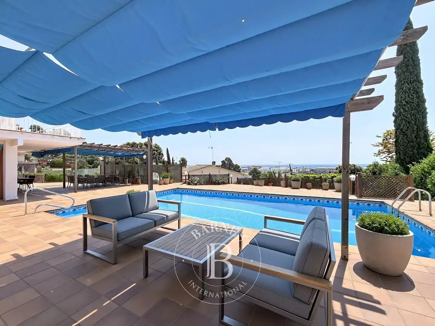 Terrassa de Casa o xalet en venda en Santa Susanna amb Aire condicionat, Calefacció i Jardí privat