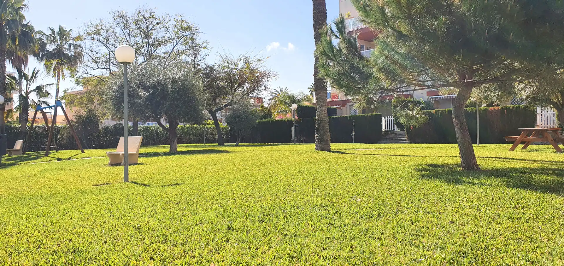 Garden of Apartments for rent in Dénia  with Air Conditioner, Heating and Terrace