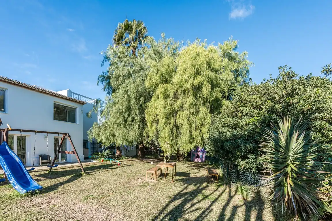Jardín de Casa o chalet en venta en Jávea / Xàbia con Aire acondicionado, Jardín privado y Terraza