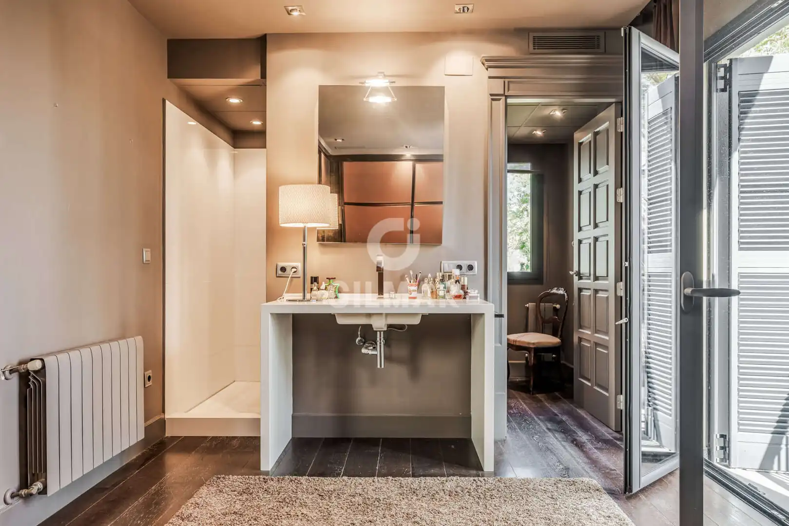Baño de Casa o chalet en venta en Bormujos con Calefacción, Jardín privado y Piscina