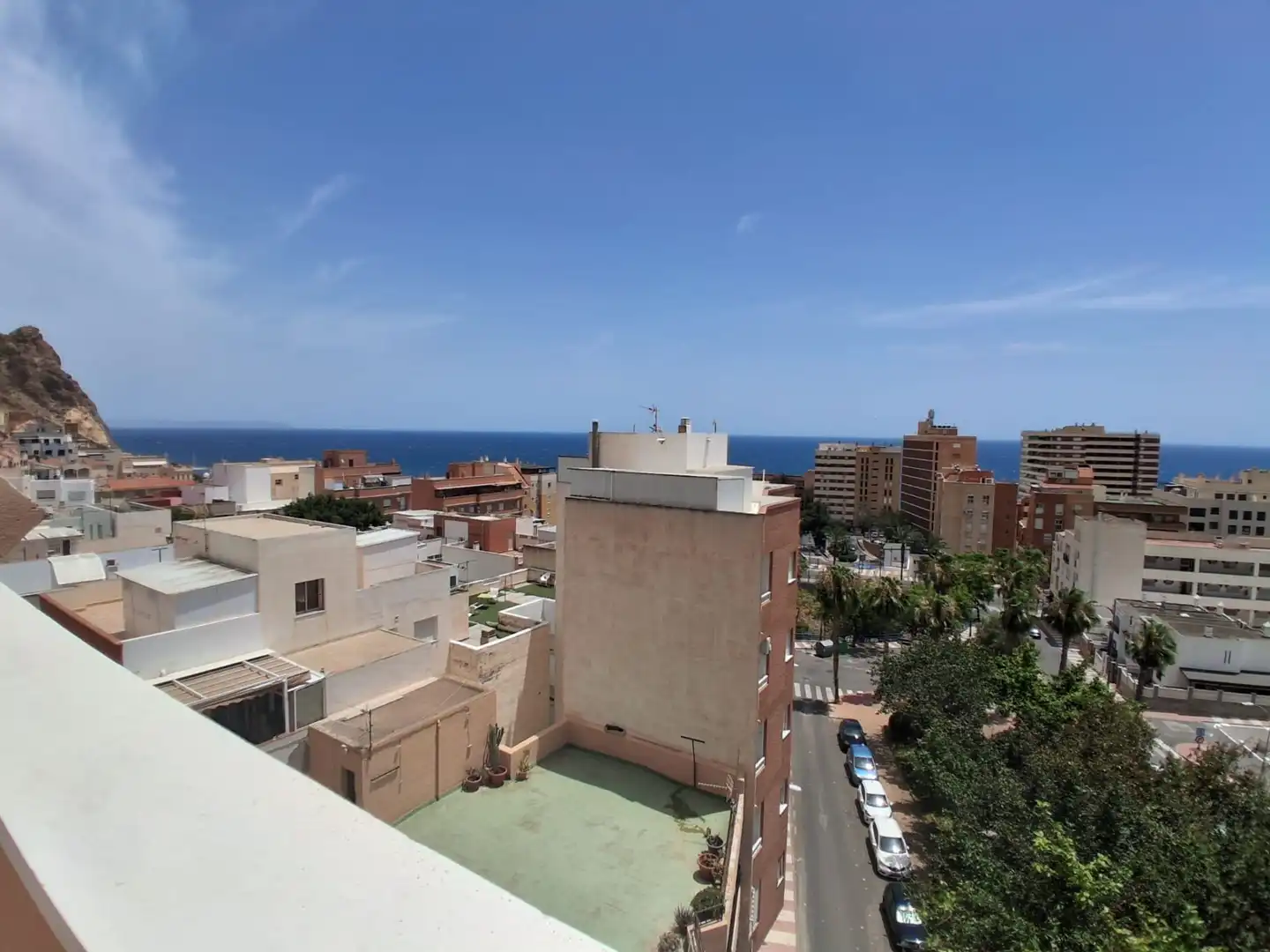 Vista exterior de Àtic en venda en Roquetas de Mar