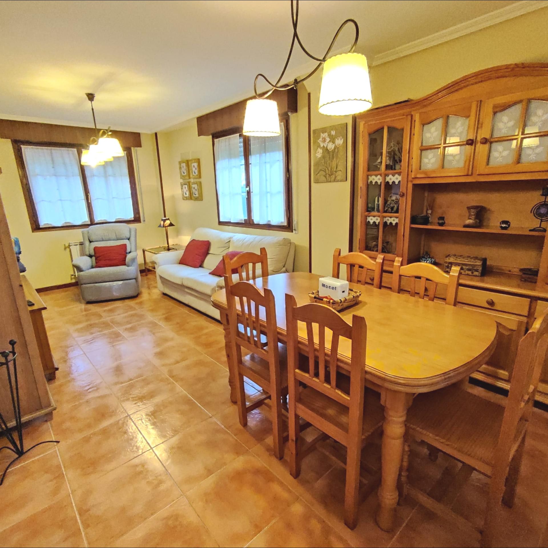 Living room of Single-family semi-detached for sale in Argoños   with Heating, Private garden and Furnished