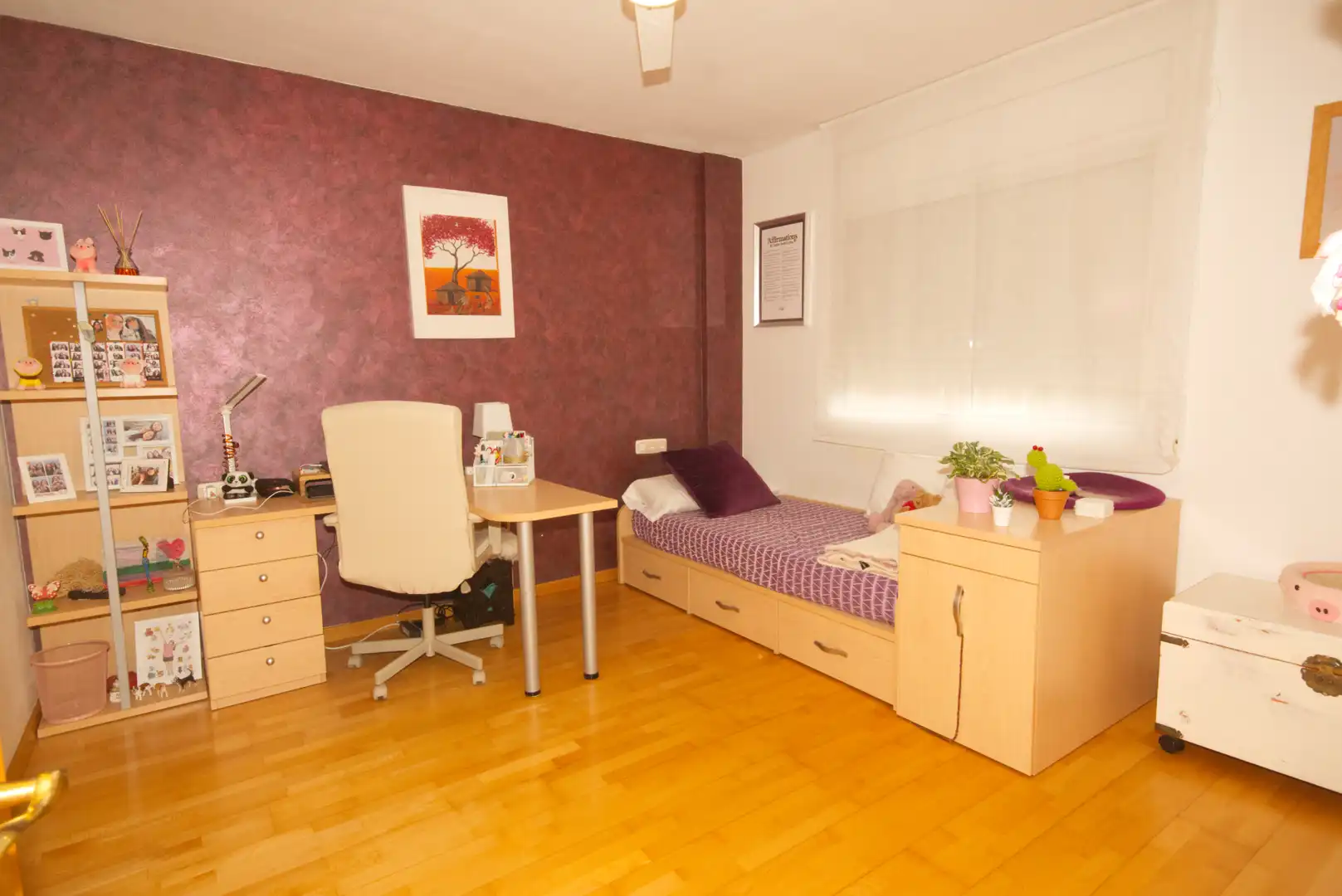 Bedroom of Detached homes for sale in Sant Quirze del Vallès  with Heating, Private garden and Parquet flooring
