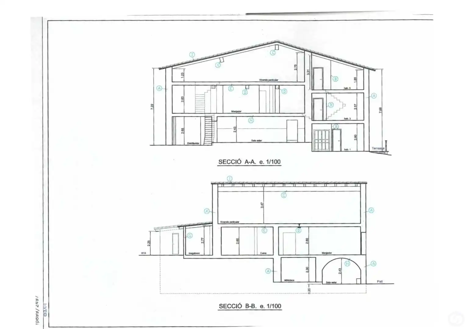 Houses for sale in La Vall de Bianya  with Heating, Terrace and Storage room