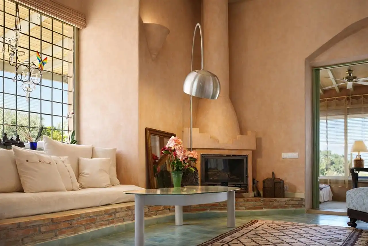 Sala de estar de Casa o chalet en venta en Níjar con Aire acondicionado, Calefacción y Jardín privado