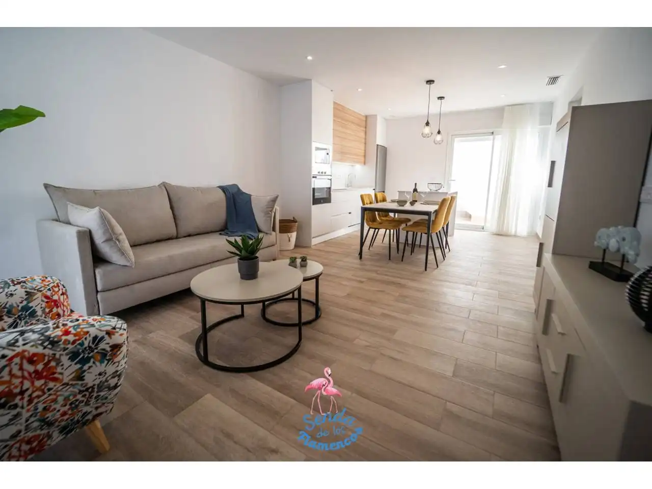Wohnzimmer von Wohnung zum Verkauf in San Javier mit Klimaanlage, Terrasse und Schwimmbad