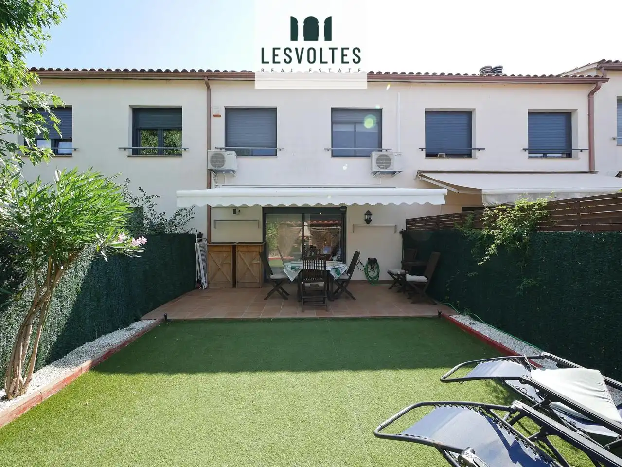 Terrassa de Casa o xalet en venda en Vall-llobrega amb Aire condicionat, Calefacció i Jardí privat