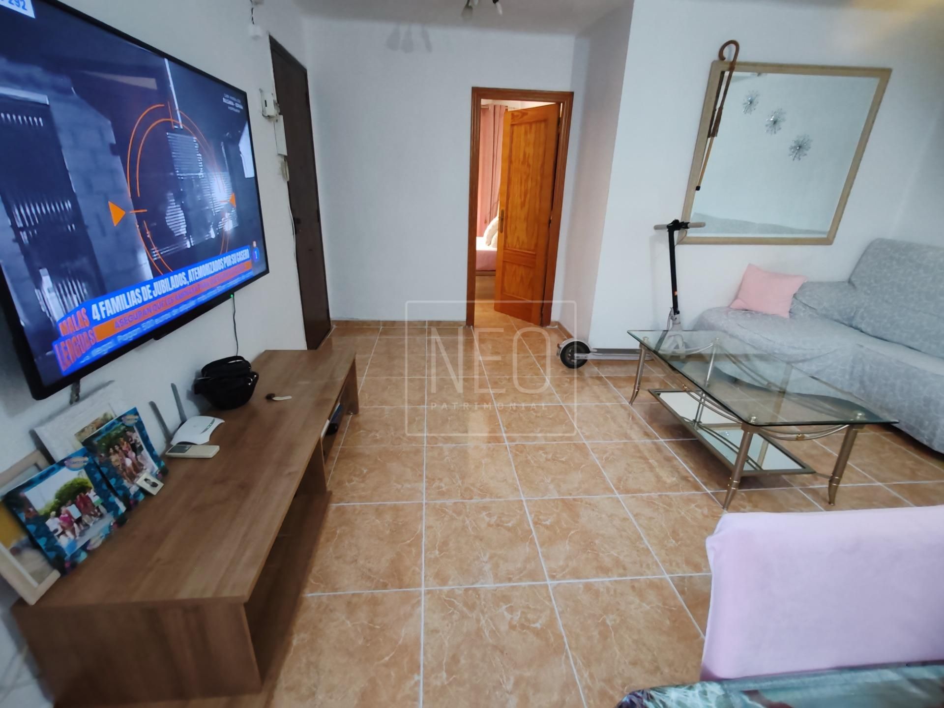 Living room of Flat for sale in Gandia  with Air Conditioner and Balcony
